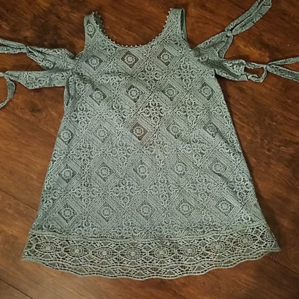 🌺Free People Lace Boho Top Tunic